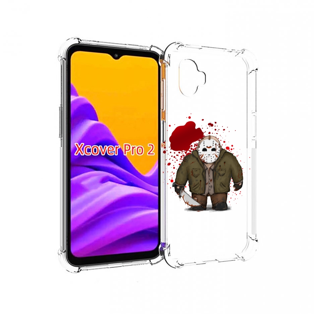 

Чехол MyPads джейсон для Samsung Galaxy Xcover Pro 2, Прозрачный, Tocco