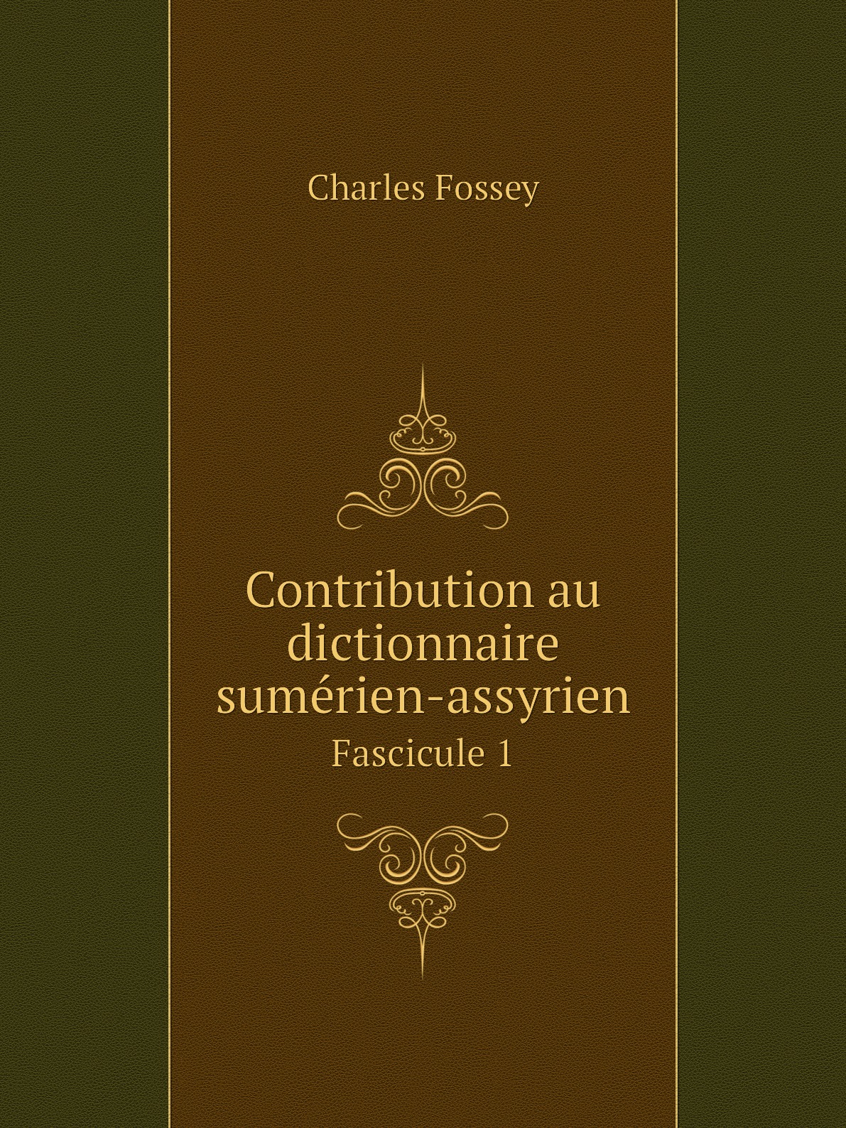 

Contribution au dictionnaire sumerien-assyrien