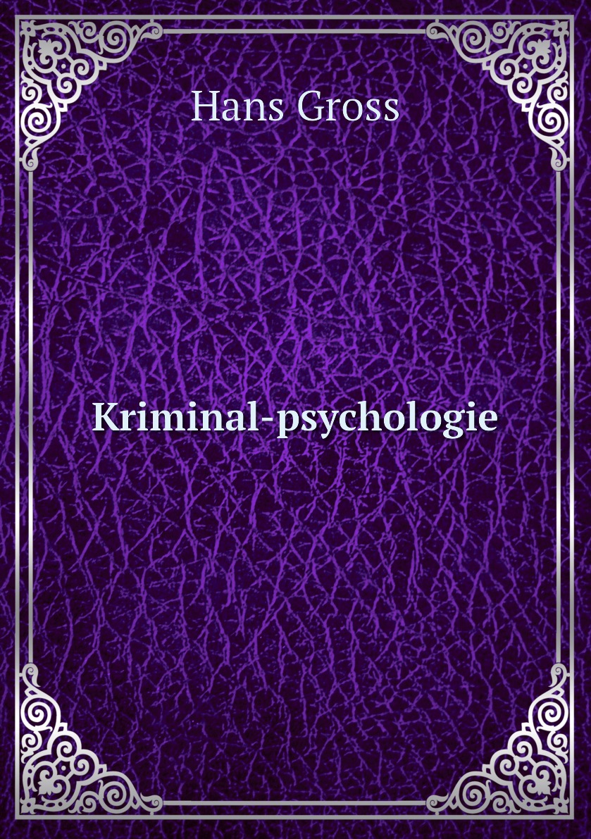 

Kriminal-psychologie