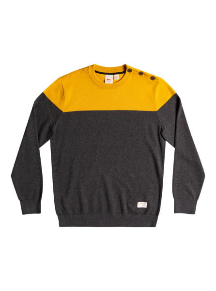 

Свитшот мужской Quiksilver EQYSW03285 серый 2XL, EQYSW03285