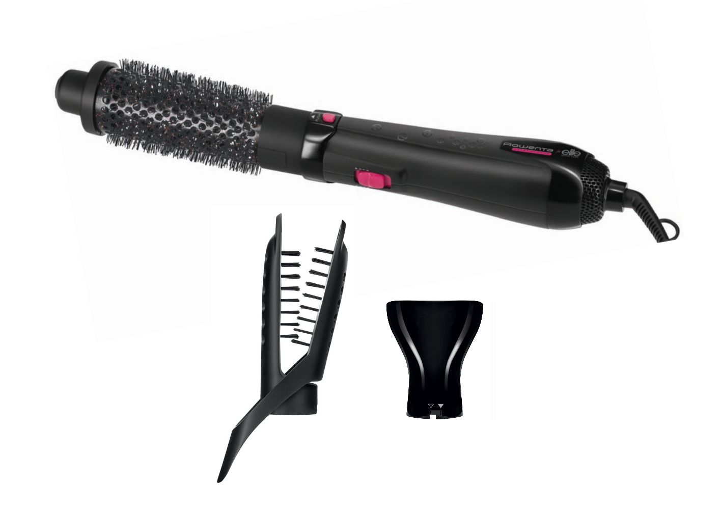 фото Фен-щетка rowenta hot air brush cf7812 black