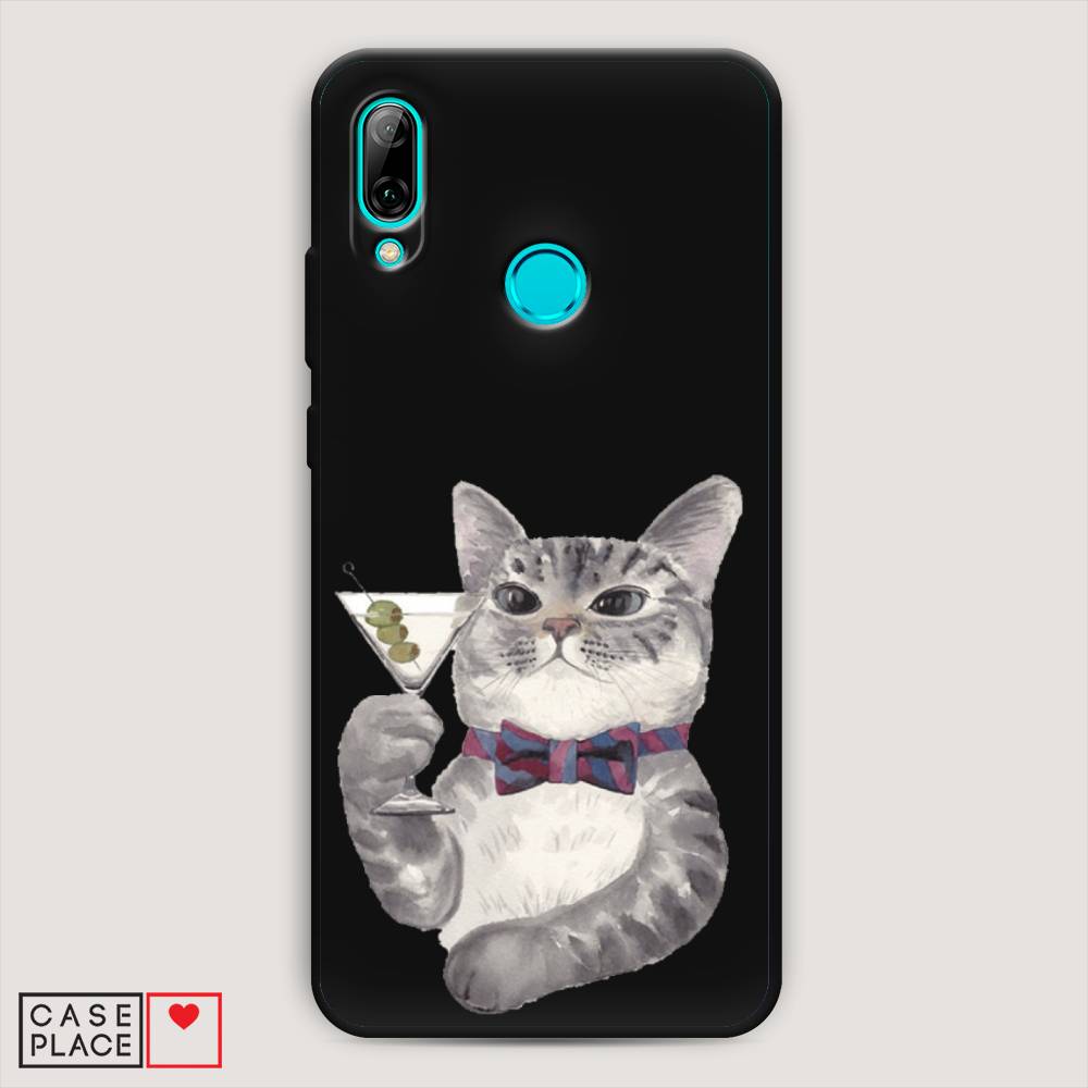 

Чехол Awog "Кот джентльмен" для Huawei P Smart 2019