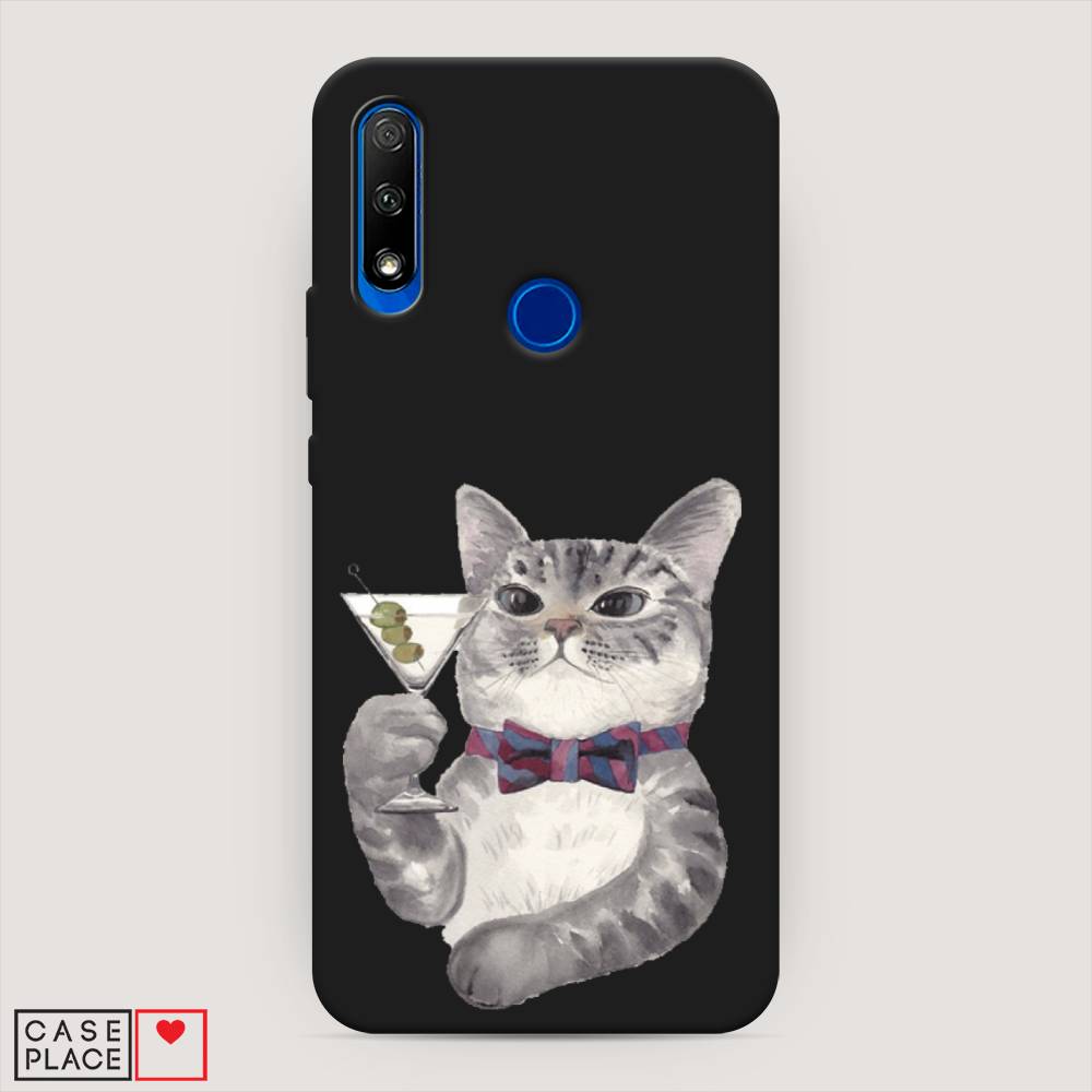

Чехол Awog "Кот джентльмен" для Honor 9X