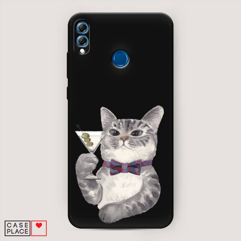

Чехол Awog "Кот джентльмен" для Honor 8X