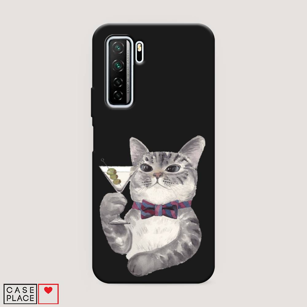 

Чехол Awog "Кот джентльмен" для Honor 30S (Global)