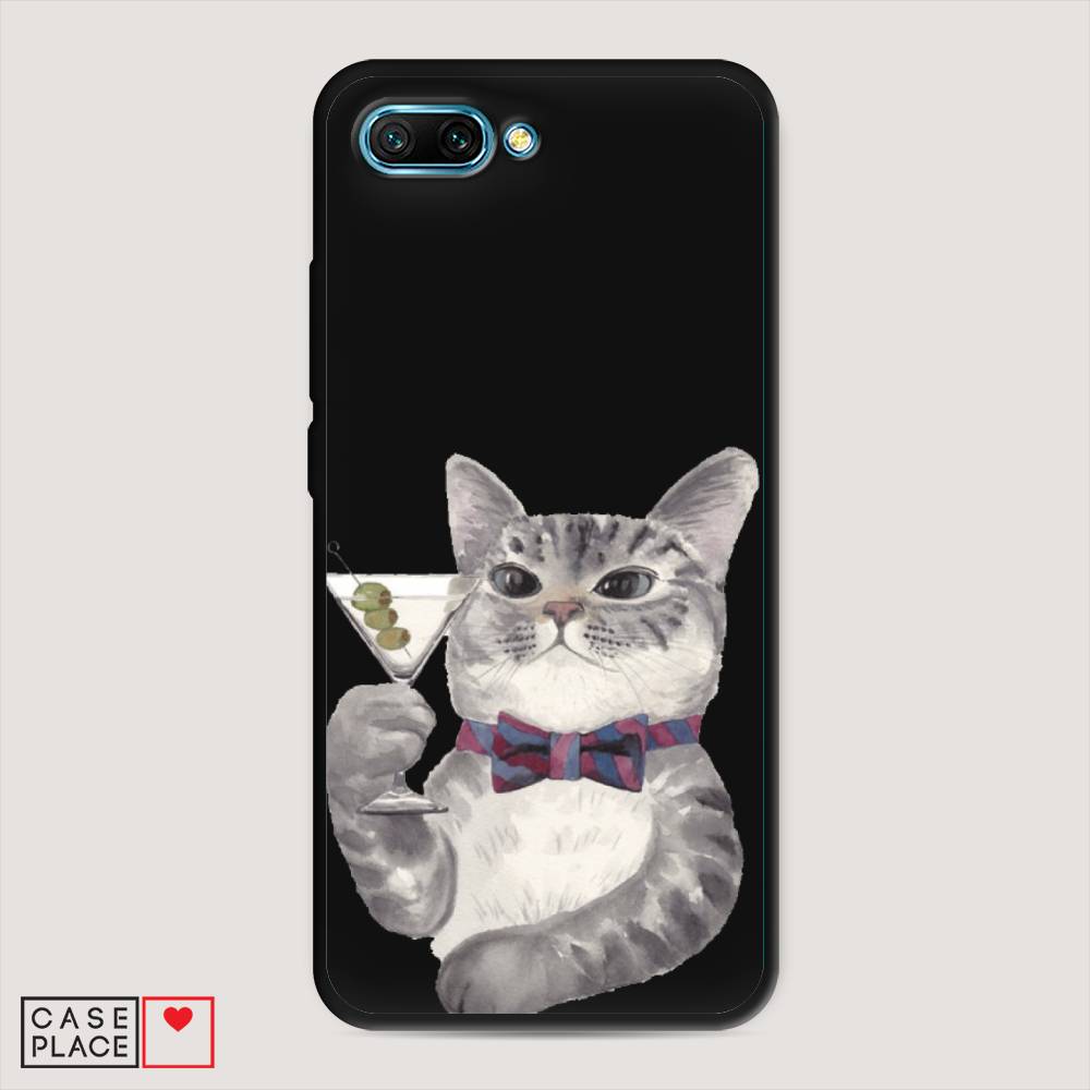 

Чехол Awog "Кот джентльмен" для Honor 10