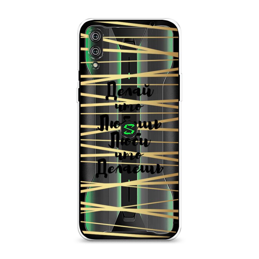 

Чехол Awog на Xiaomi Black Shark 2/2 Pro "Делай что любишь", Разноцветный, 36450-7