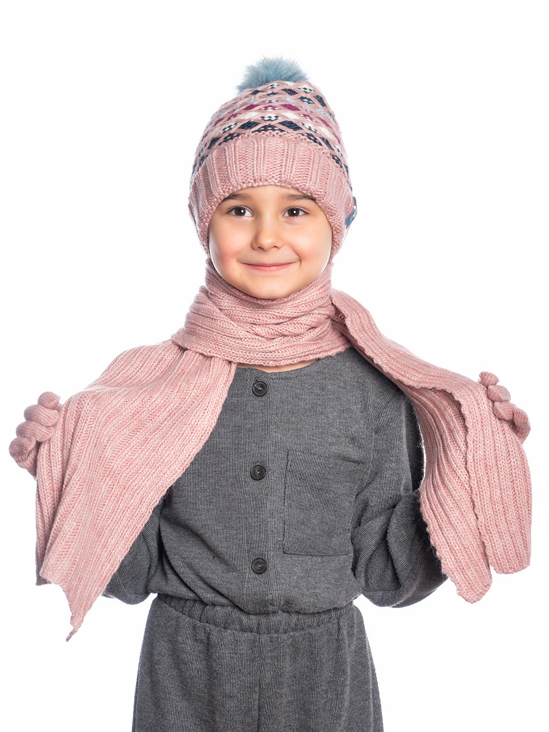 

Комплект детский Pretty Mania TR019, розовый; голубой; фиолетовый, 52-54, TR019