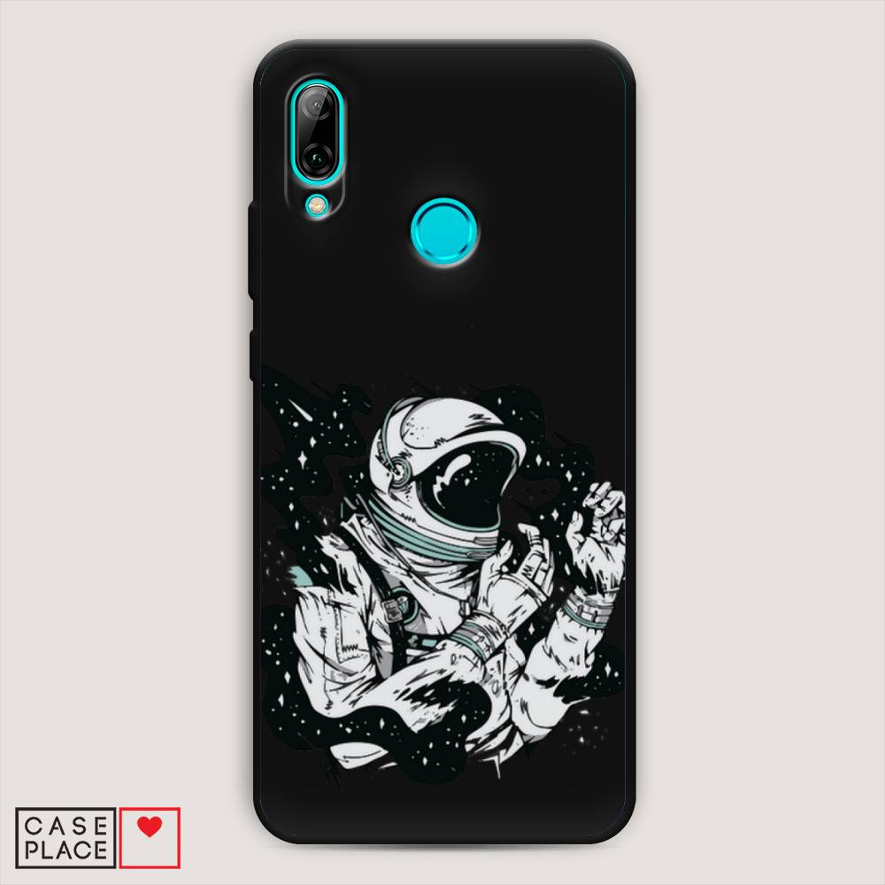 

Чехол Awog на Huawei P Smart 2019 "Космонавт арт", Черный;белый;прозрачный, 67252-1