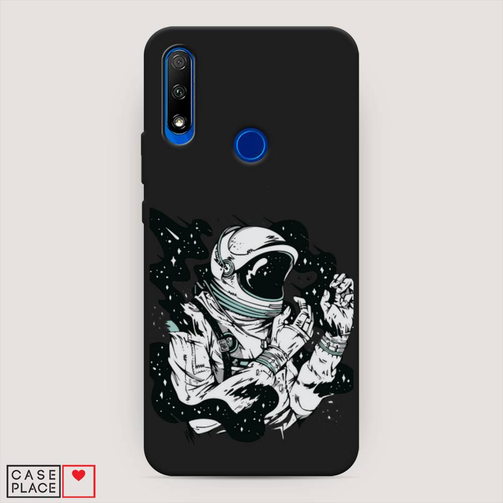 

Чехол Awog на Honor 9X "Космонавт арт", Черный;белый;прозрачный, 69952-1
