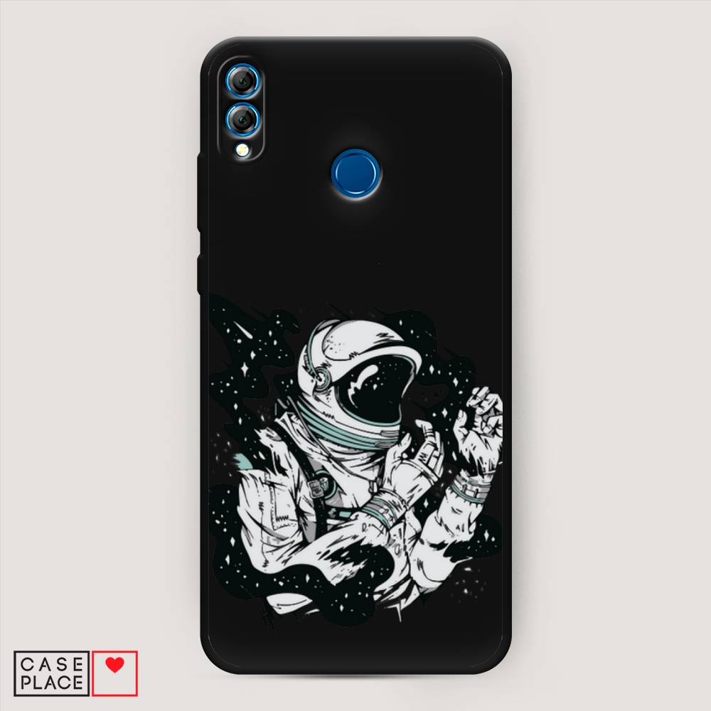 

Чехол Awog на Honor 8X "Космонавт арт", Черный;белый;прозрачный, 66752-1