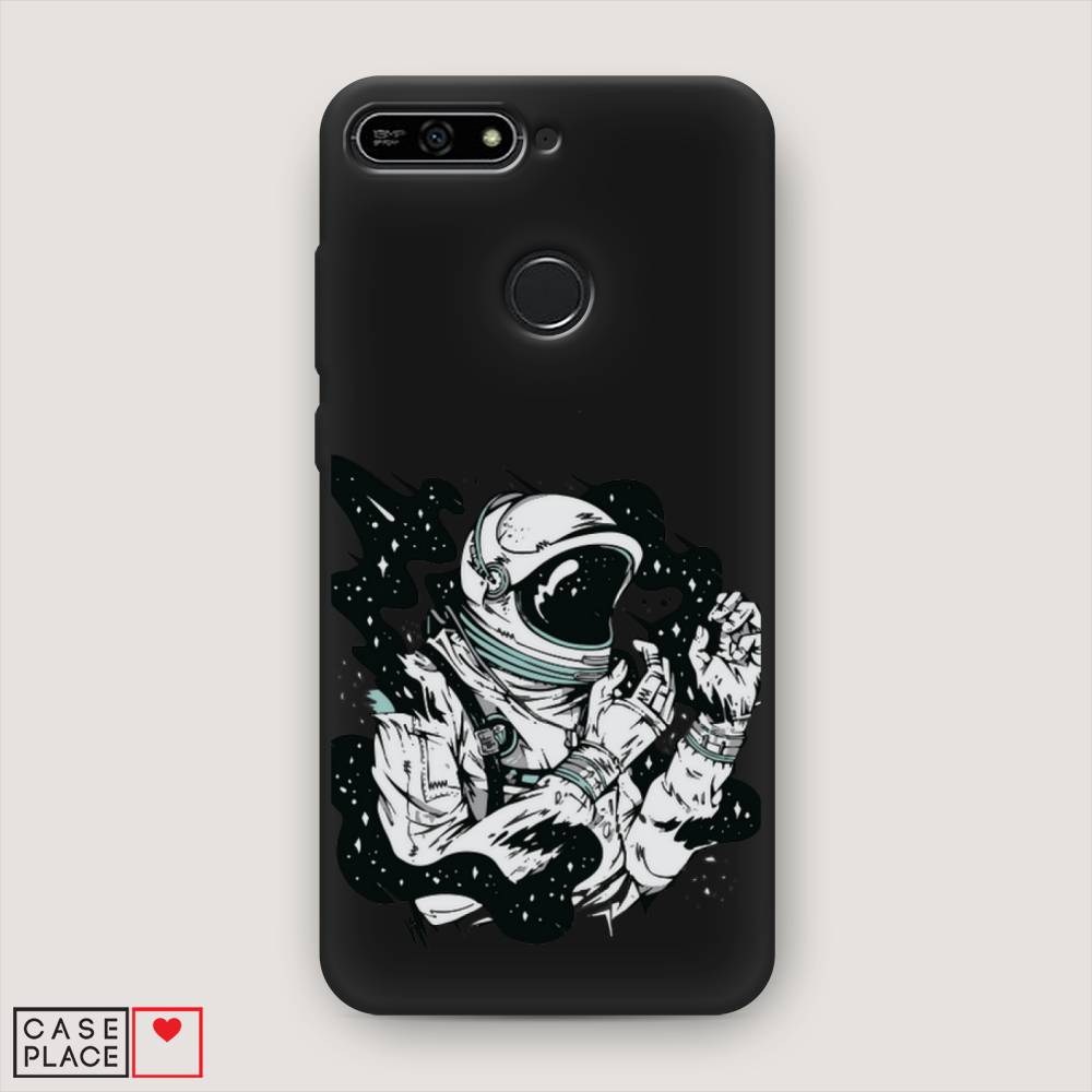 

Чехол Awog на Honor 7A Pro "Космонавт арт", Черный;белый;прозрачный, 65452-1