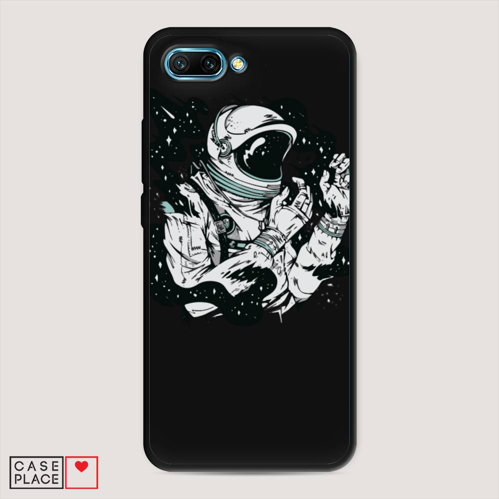

Чехол Awog на Honor 10 "Космонавт арт", Черный;белый;прозрачный, 65352-1