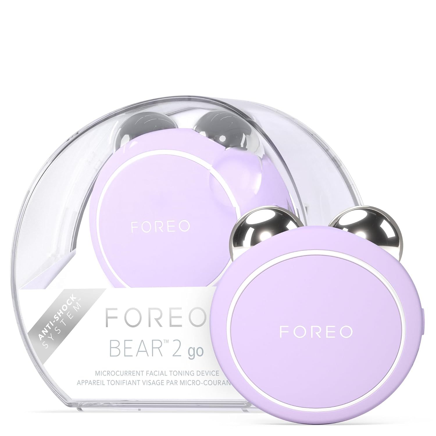 Тонизирующие микротоки для лица Foreo Bear 2 go цвет лаванда