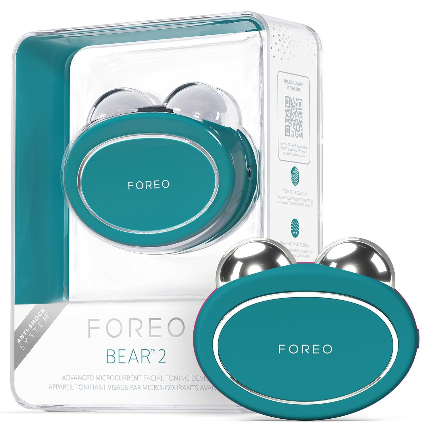 Микротоки для лица Foreo Bear 2 Evergreen