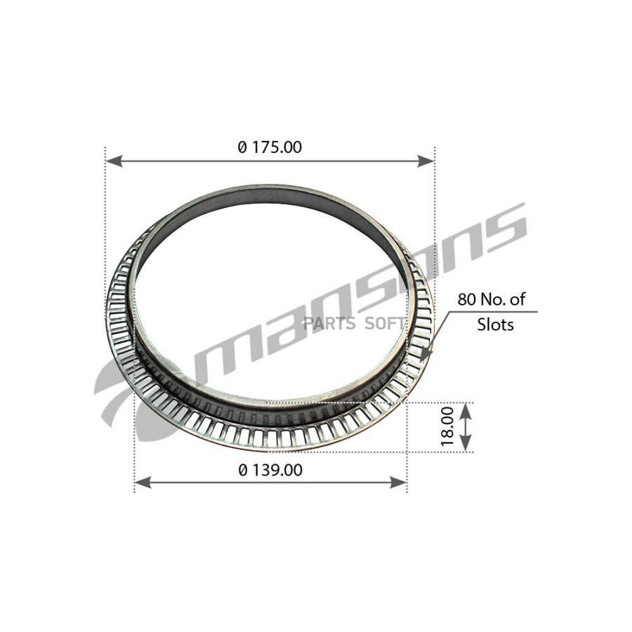 

Кольцо Abs Mb 9763560015 700221 Dt464977 1Шт Mansons 700221