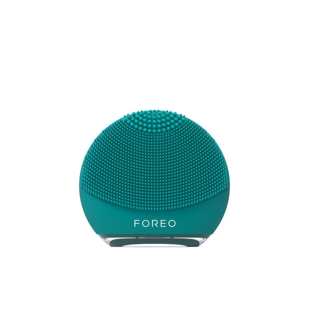 Щетка 2-в-1 для очищения кожи лица Foreo Luna 4 go Travel-версия цвет темно-зеленый