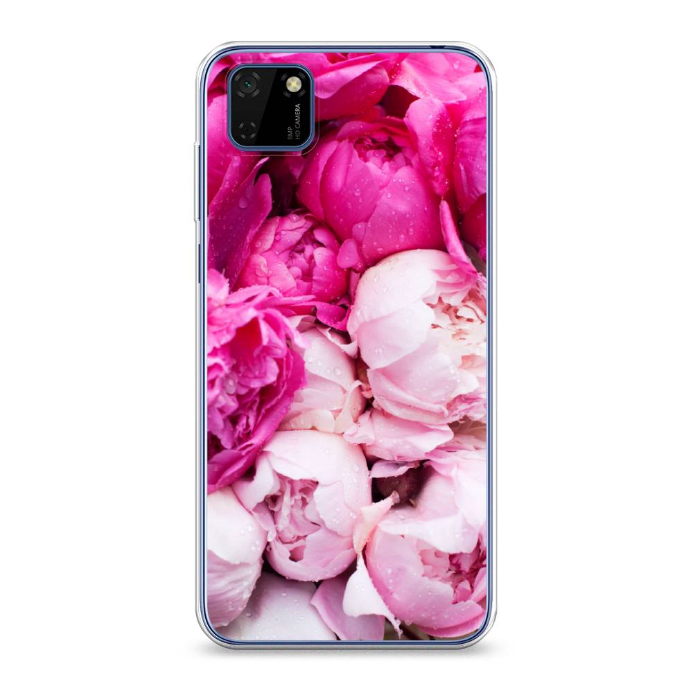 

Чехол Awog на Huawei Y5p "Пионы розово-белые", Белый;розовый, 6103750-8