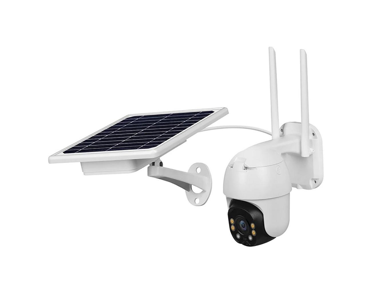 Уличная автономная поворотная Wi-Fi камера с солнечной батареей Link Solar 09 160921647 поворотная камера видеонаблюдения ps link