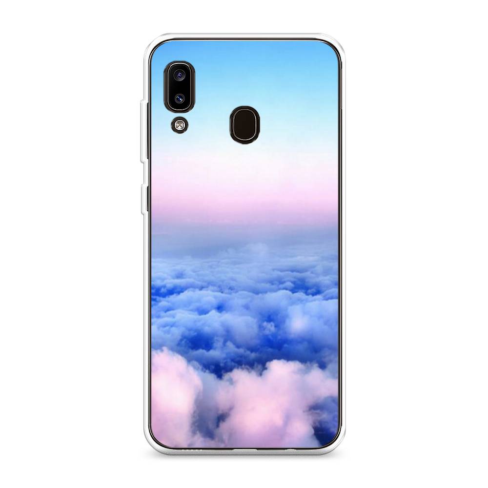 

Чехол Awog на Samsung Galaxy A20/A30 "Облака", Разноцветный, 27650-4