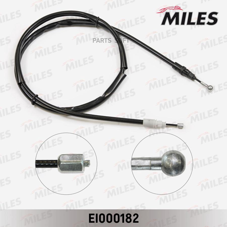 

MILES Трос ручного тормоза MILES EI000182 RENAULT MASTER OPEL VIVARO 01- левый 1шт
