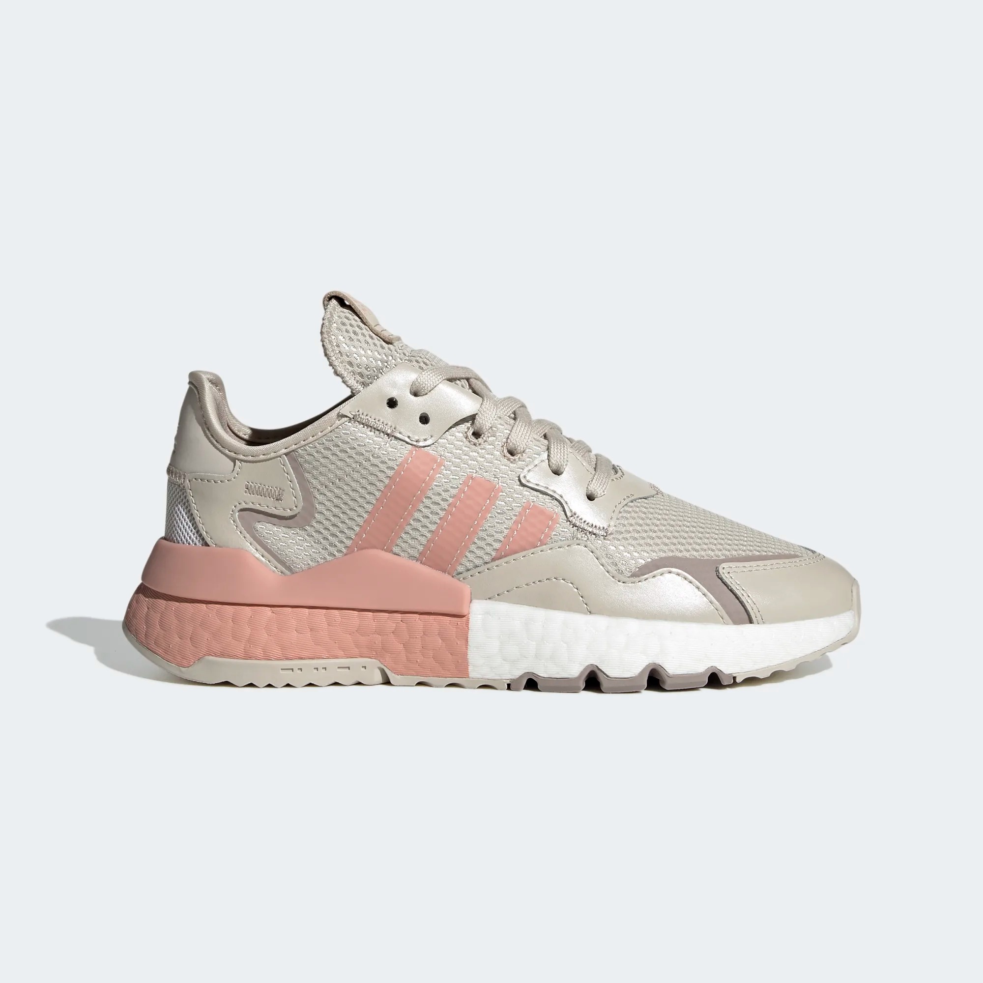 

Кроссовки женские Adidas Nite Jogger серые 8 UK, Nite Jogger