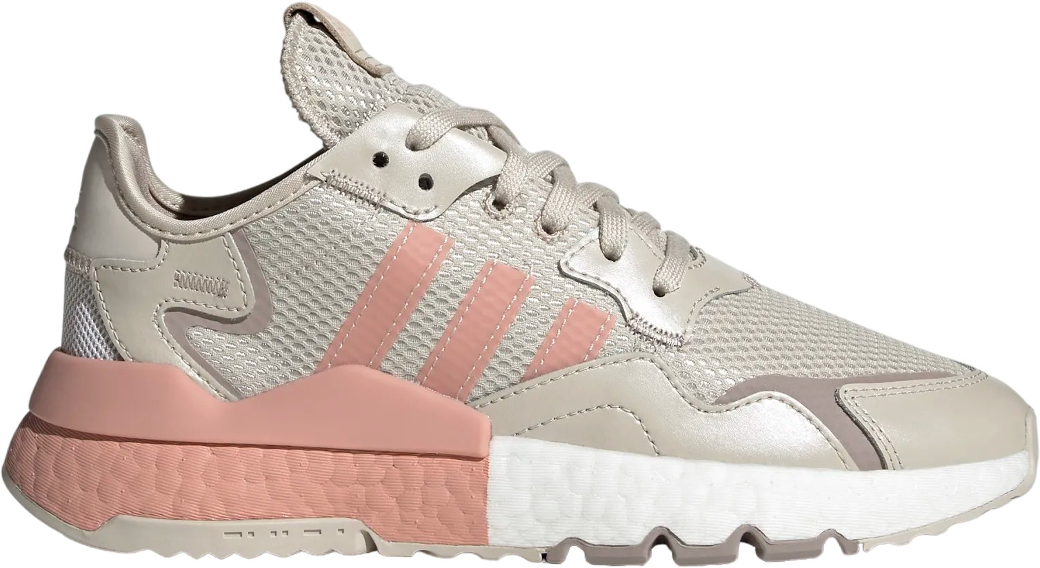 Кроссовки женские Adidas Nite Jogger серые 5 UK