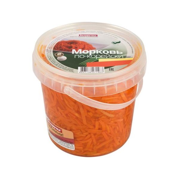 

Салат Белоручка Морковь по-корейски с грибами