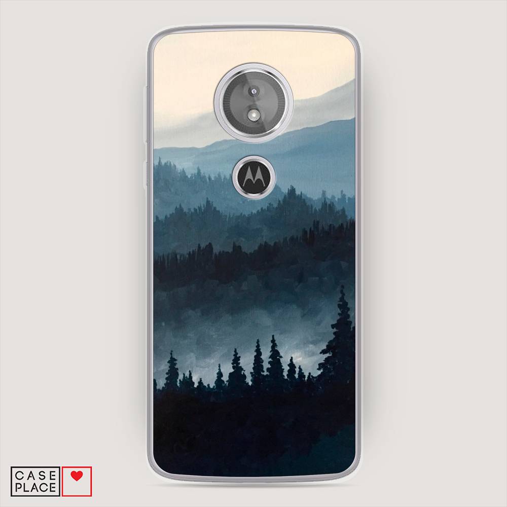 

Чехол Awog на Motorola Moto E5 / Моторола Мото E5 "Туманные горы", Разноцветный, 241050-4