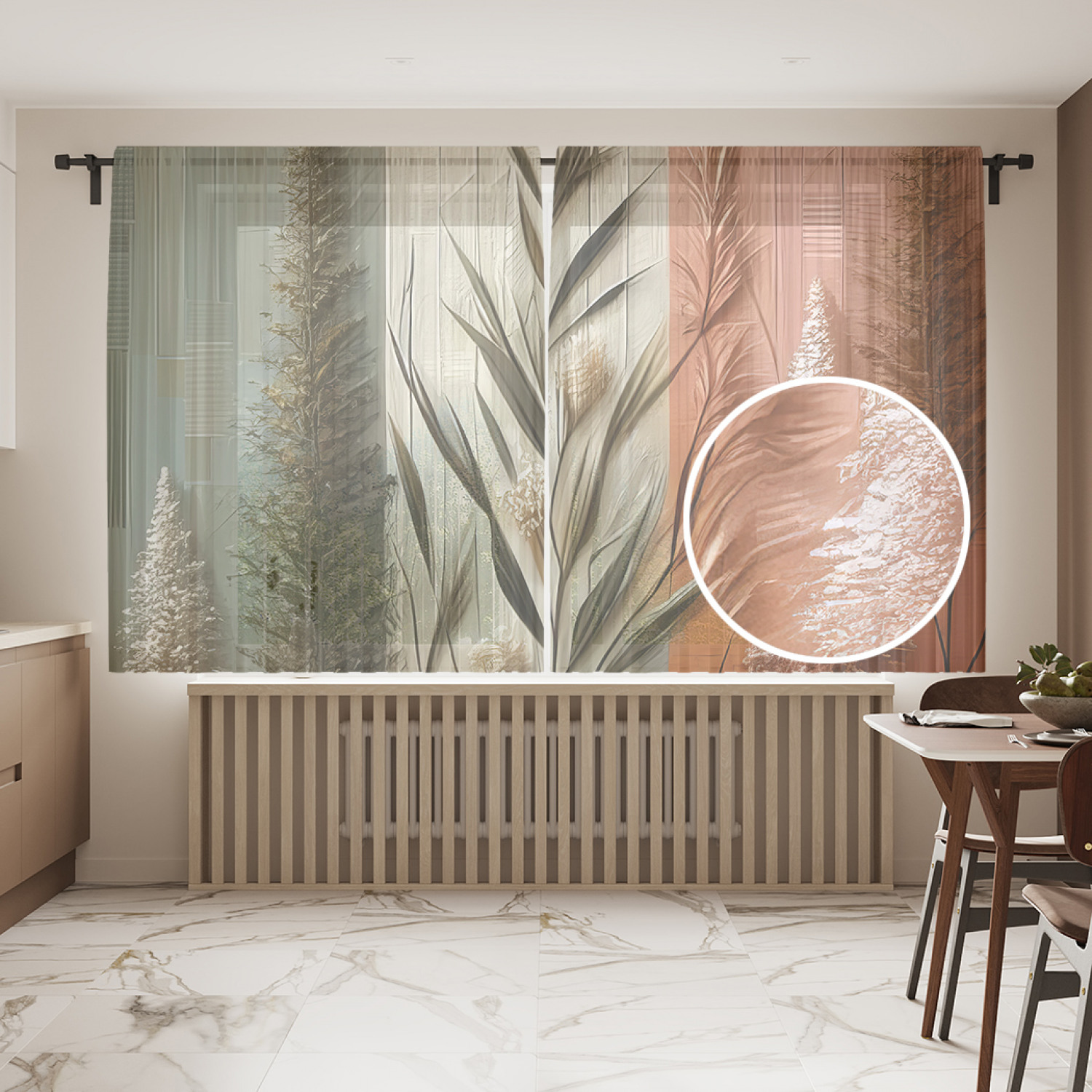 

Тюль JoyArty Делимая поляна 145х180, tul_sd2777_145x180