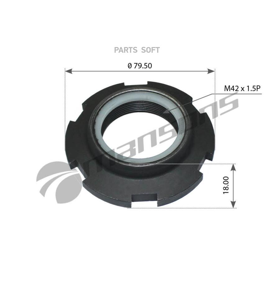 

Гайка M42X1,5 1Шт Mansons 400645