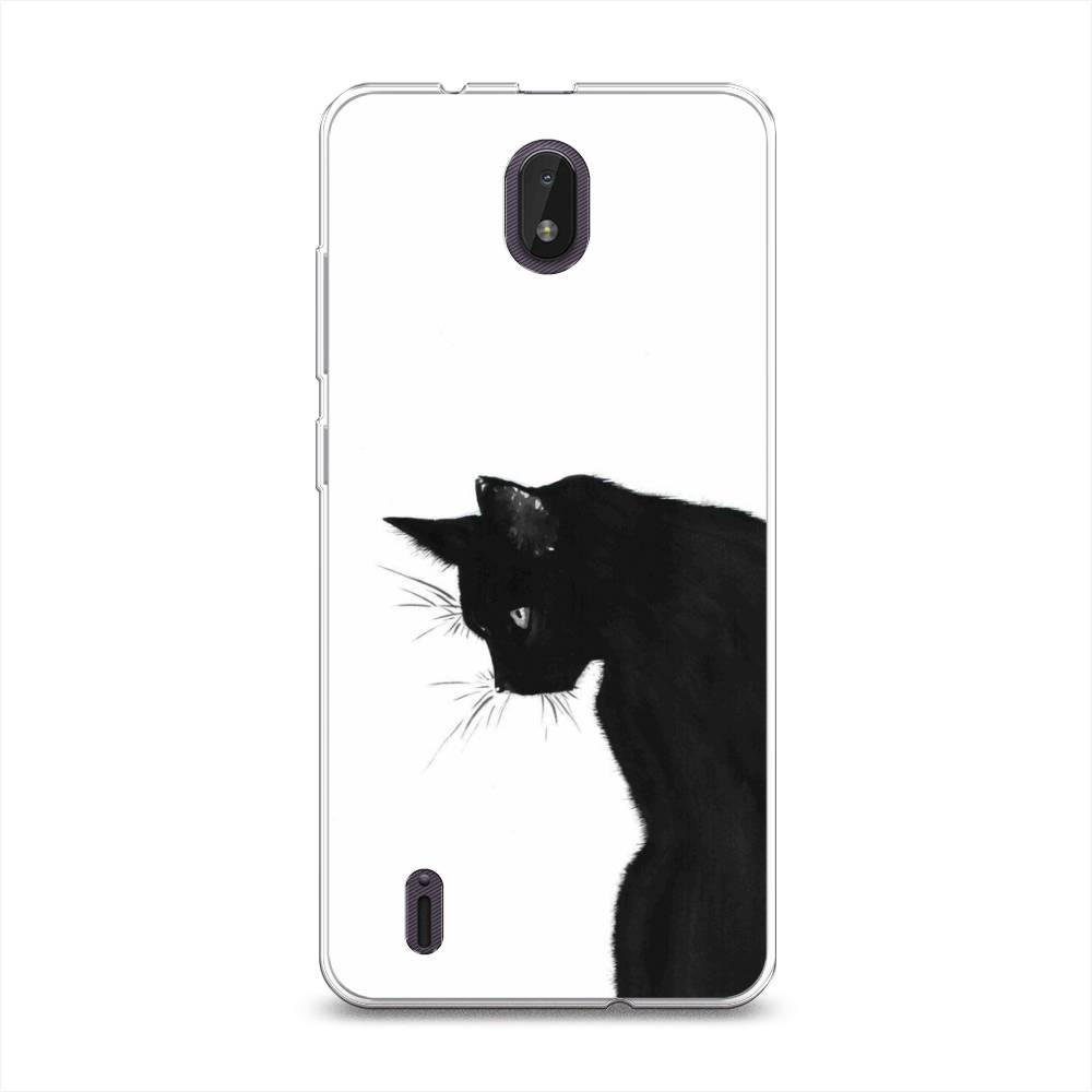 

Чехол Awog на Nokia C01 Plus / Нокиа C01 Плюс "Black cat", Разноцветный, 125250-1