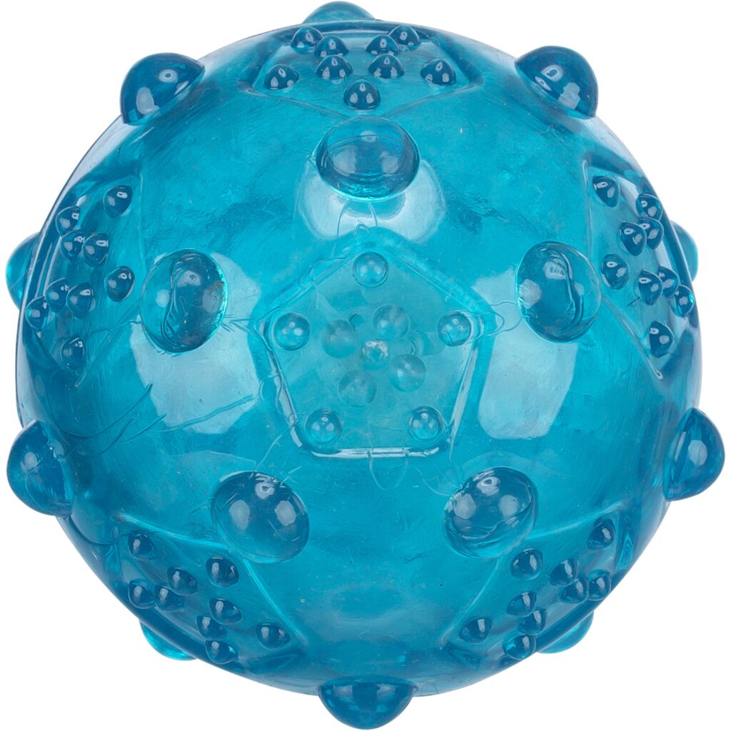 Игрушка-пищалка для собак TRIXIE Ball Мяч из резины, в ассортименте, 8 см