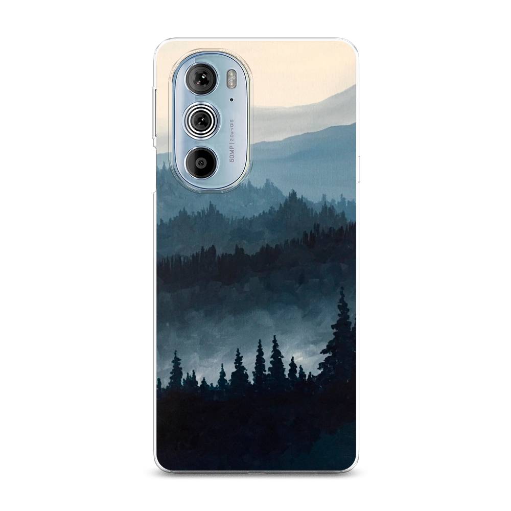 

Чехол Awog на Motorola Edge 30 Pro "Туманные горы", Разноцветный, 243350-4