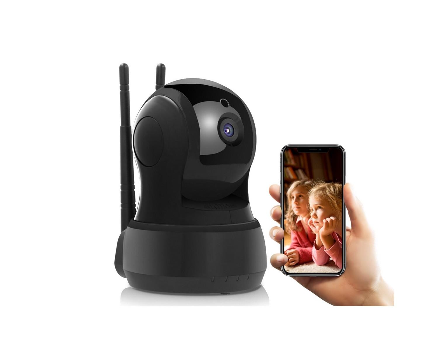 

Поворотная Wi-Fi IP камера видеонаблюдения с записью на SD карту Link-HR02 16092136, HR02