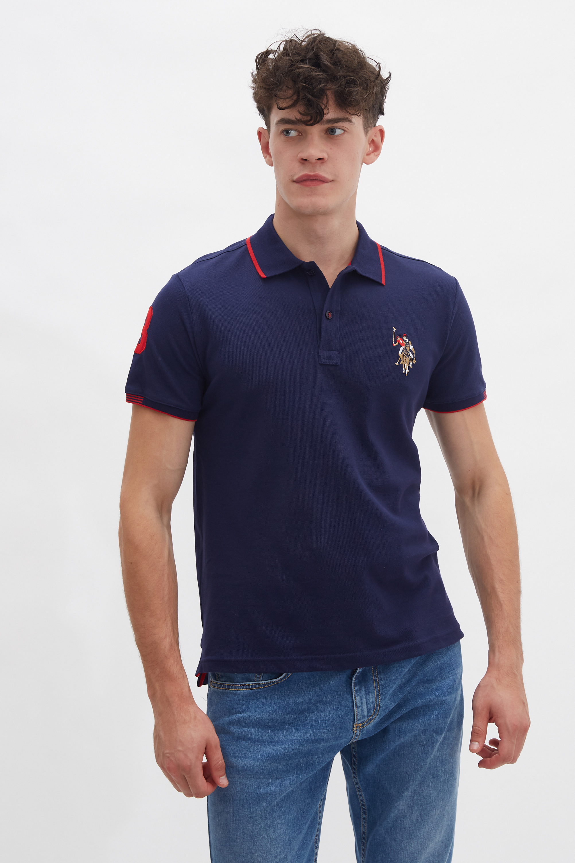 

Футболка мужская U.S. POLO Assn. G081SZ0110SD01IY021 синяя M, G081SZ0110SD01IY021