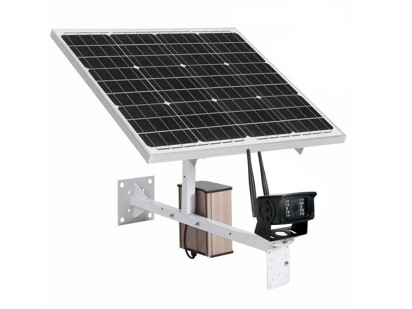 Комплект 3G 4G камера на солнечных батареях Link Solar NC06G-60W-40AH 160921351 светильник на солнечных батареях uniel ulv m42s 60w 4000к sol sensor ip65 ul 00007719