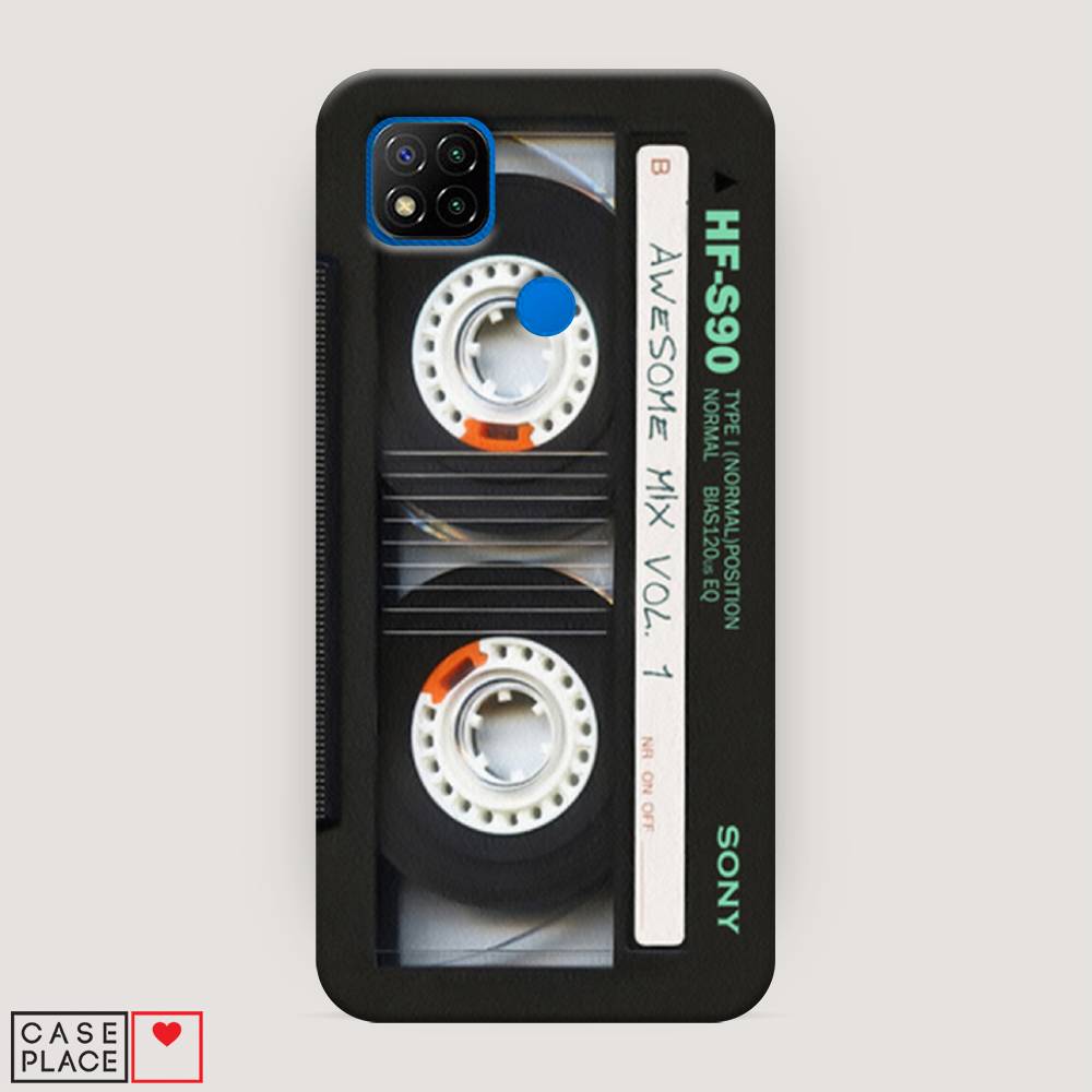 

Пластиковый чехол "Кассета" на Xiaomi Redmi 9C, 39020-7