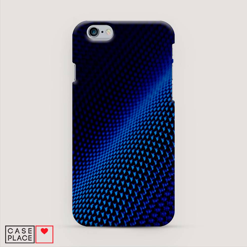 

Пластиковый чехол "Синий карбон" на Apple iPhone 6S, 0104S20-2