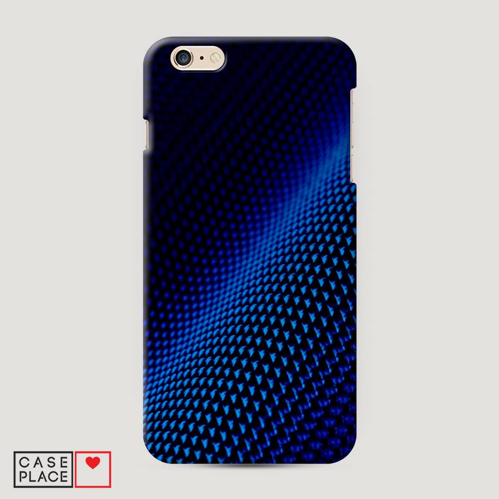 

Пластиковый чехол "Синий карбон" на Apple iPhone 6 Plus, 10520-2