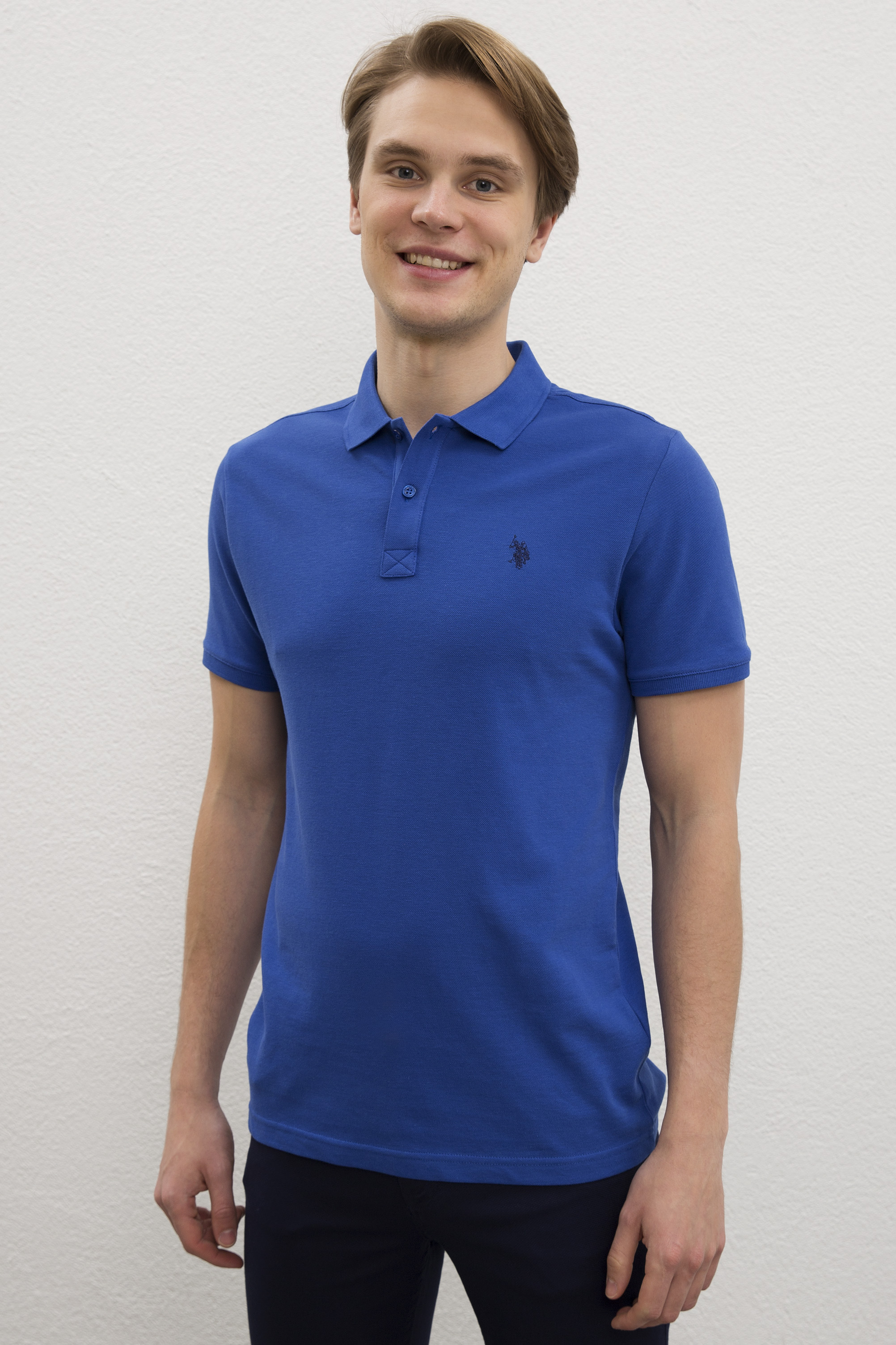 

Футболка мужская U.S. POLO Assn. G081GL0110GTP04IY020 синяя L, G081GL0110GTP04IY020