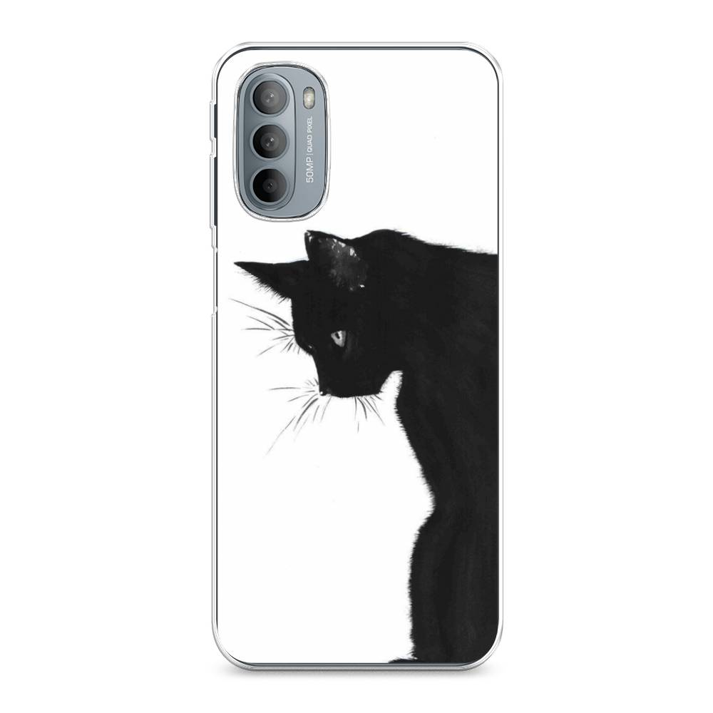 

Чехол Awog на Motorola Moto G31/G41 "Black cat", Разноцветный, 241850-1