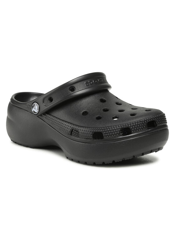 

Сабо женские Crocs Classic Platform Clog 206750 черные 34.5 EU, Черный, Classic Platform Clog 206750