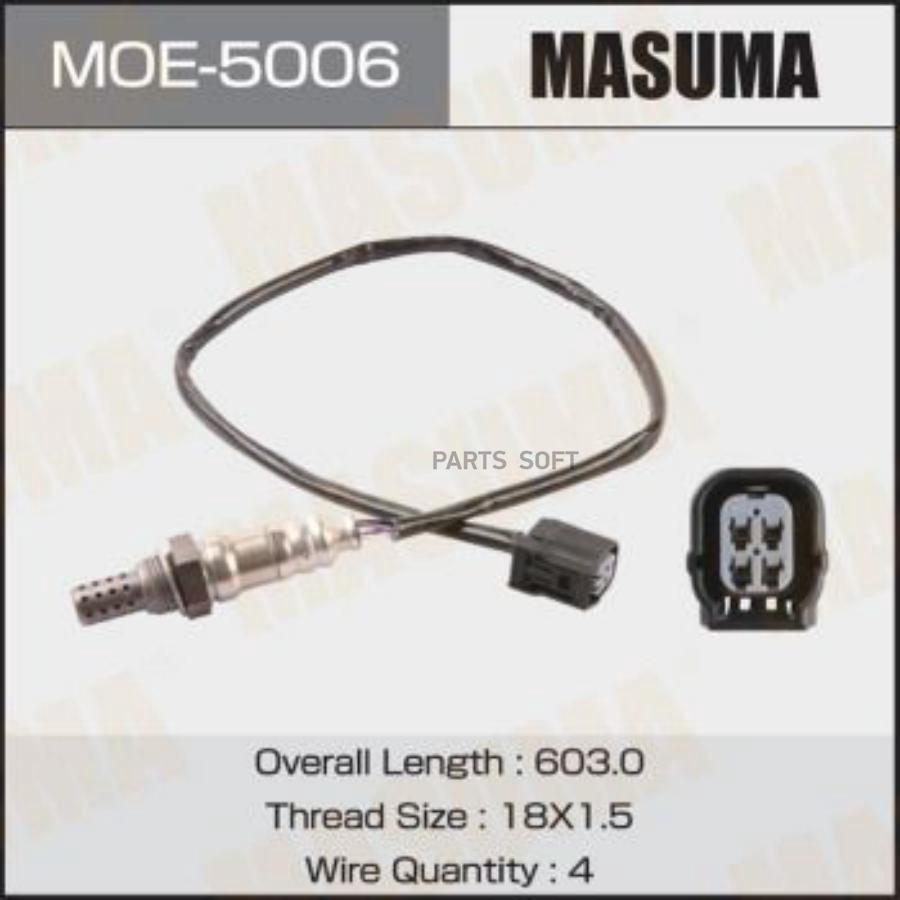 

Лямбда Зонд Masuma Moe5006 Civic, Civic Hybrid / K20a, Lda2 Masuma арт. MOE5006