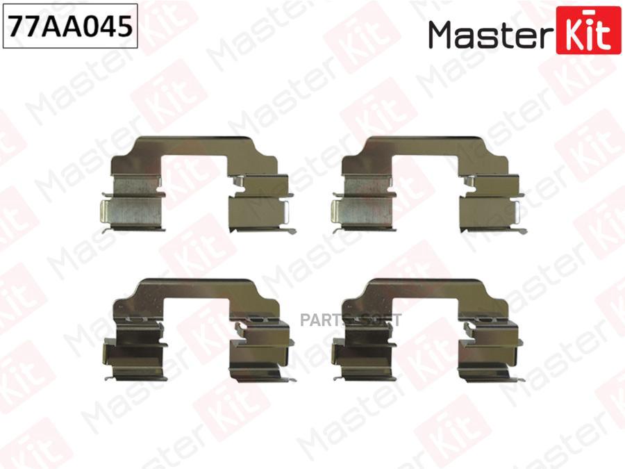 

Комплект установочный тормозных колодок