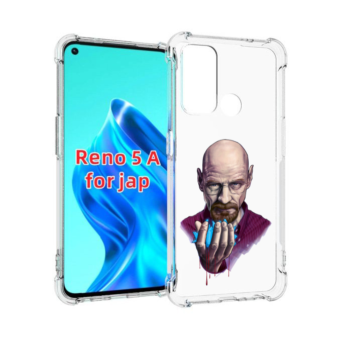 

Чехол MyPads разработчик для Oppo Reno 5A, Прозрачный, Tocco