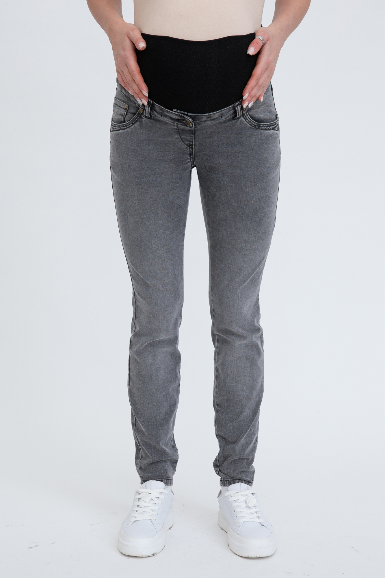 фото Джинсы для беременных женские mama's fantasy 01384t ds201 черные m