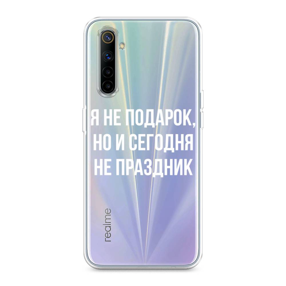 

Чехол Awog на Realme 6 "Я не подарок", Разноцветный, 252750-6
