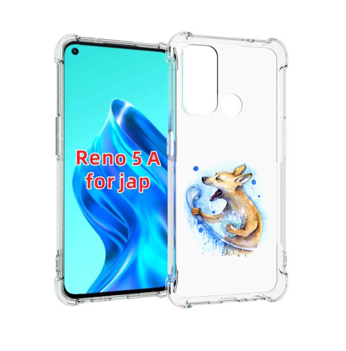 

Чехол MyPads пение в душе для Oppo Reno 5A, Прозрачный, Tocco