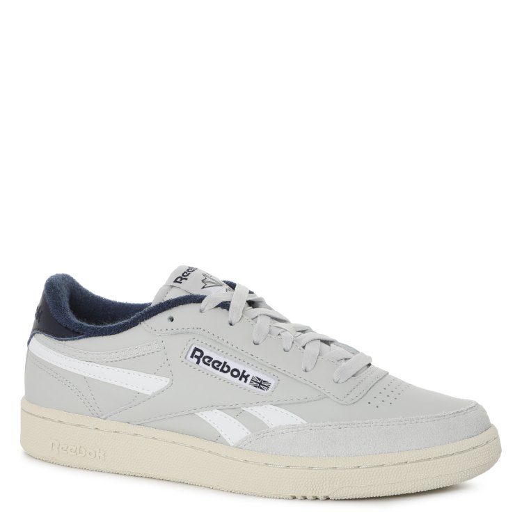 фото Кроссовки мужские reebok club c revenge серые 42.5 eu